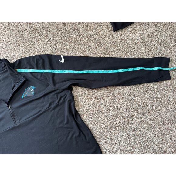 NIKE Carolina Panthers 1/4 Zip, Lightweight, pullover. Size XXL Womens - Picture 7 of 7
